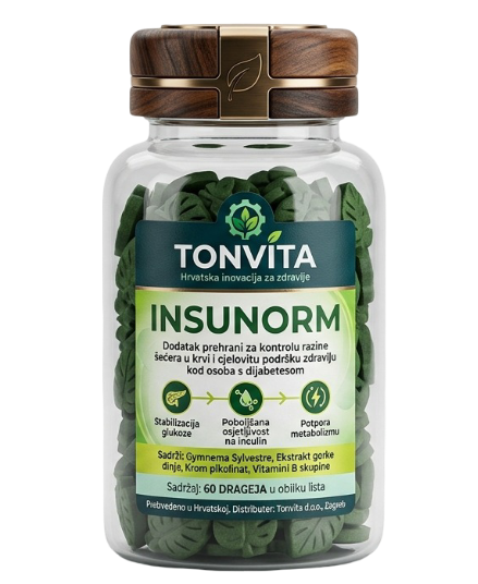 Insunorm kapsule – bočica proizvoda